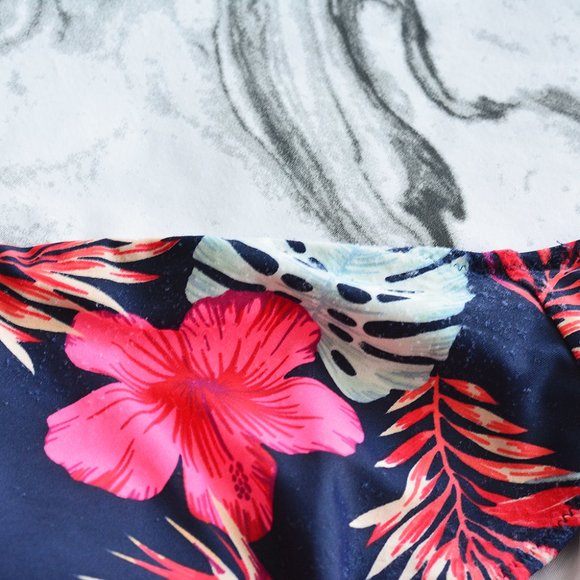 Victoria's‎ Secret PINK Tropical Lace Up One Piece - Picture 6 of 8